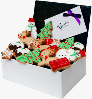 Christmas Festive Biccies Box