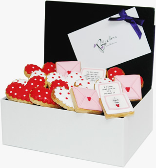 Love Letters Biccies Box