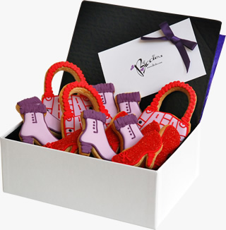 Shoes Boots and Handbags Biccies Box