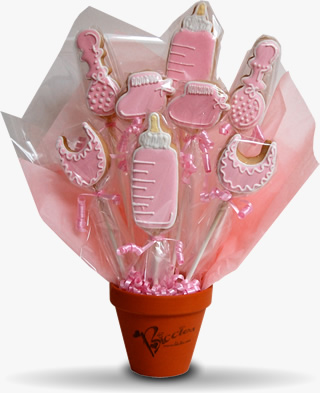 Baby Girl Biccies Bouquet