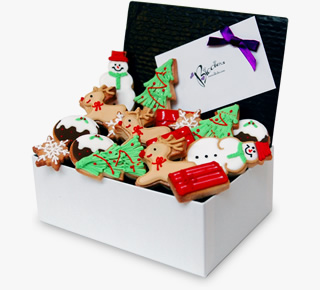 Christmas Festive biscuit box