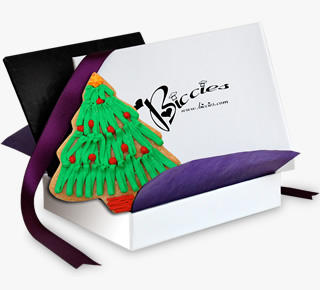 Christmas Tree biscuit