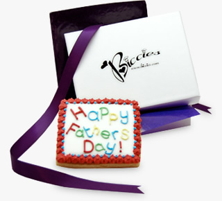 Father's Day biscuit