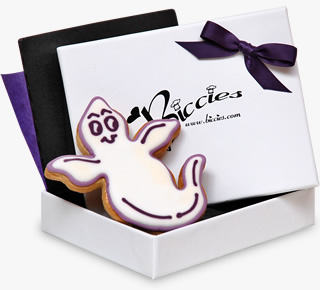 Halloween Ghost biscuit single
