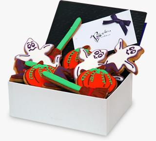 Halloween biscuit box
