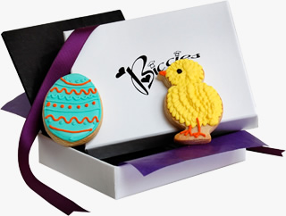 Easter Egg & Chick Biccies Single
