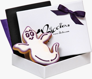 Halloween Ghost Biccies Single